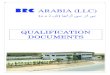 ARABIA (LLC)brcuae.com/pdf/cb.pdf · 2019-01-20 · BRIEF ON BRC ARABIA (LLC) BRC ARABIA (LLC) was originally established in SAIF ZONE, Sharjah in December, 1996, under the name of