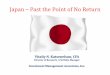Japan Past the Point of No Return - CFA Institute - Past... · 2015-06-22 · Japan –Past the Point of No Return Vitaliy N. Katsenelson, CFA Director of Research / Portfolio Manager