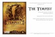 The Tempest - North Fulton Drama Club · 2015-10-23 · Prospero seems heroic in enduring his long exile, in protecting his daughter from Caliban, and in mastering a spirit world