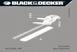 Australia GTC650L-XE New Zealand - Black & Deckerservice.blackanddecker.co.nz/PDMSDocuments/EU/Docs/... · Your Black & Decker hedgetrimmer has been designed for trimming hedges,