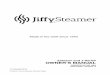Esteam and J-Series OWNER’S MANUAL - Jiffy Steamer · Esteam ® and J-Series OWNER’S MANUAL PRINTED INTHE USA FORM #5500B - REVISION 18 ... Manual HatNozzle (J-1Models) J-2 1