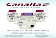 Canalta Dual Chamber Orifice Fitting Info Sheet...accuracy orifice fitting manufactured in a wide selection of sizes and materials. Proven measurement principles and field repairability