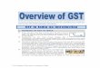 GST in India-An Introduction...GST in India-An Introduction 1. genesis of gsT in inDiA It has now been more than a decade since the idea of national Goods and Services Tax (GST) was