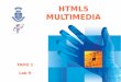 HTML5 MULTIMEDIA - vsb.czwiki.cs.vsb.cz/images/d/da/TAMZ-cv-9-EN.pdfHTML5 Multimedia In HTML5, you can embed audio or video using native HTML tags audio and video, and if the browser