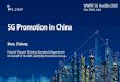 5G Promotion in China...5G Promotion in China Shen, Zukang Head of Huawei Wireless Standards Department On behalf of the IMT-2020(5G) Promotion Group WWRF …