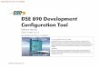 DSE 890 Development Configuration Tool - SDS Drives · 2013-07-23 · DSE 890 Configuration Tool. UK SSD Drives Ltd New Courtwick Lane Littlehampton West Sussex BN17 7RZ Tel: +44