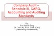 Company Audit Schedule III, CARO, Accounting and Auditing ...fbdicai.org/Image/AS, SA and Audit Report Seminars 2019.pdf · Date Particulars Dr. Cr. 1.4.2018 PPE ... inventory except