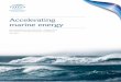 Accelerating marine energy...Accelerating marine energy The potential for cost reduction – insights from the Carbon Trust Marine Energy Accelerator July 2011 Contents Executive summary