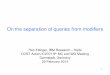 Ran Ettinger, IBM Research – Haifa COST Action IC0701 9 MC ... Ettinger, IBM Research – Haifa COST Action IC0701 9 th MC and WG Meeting Darmstadt, Germany ... single return statement