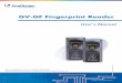 GV-GF Fingerprint Reader - Tecnosinergiafiles.tecnosinergia.com/fichas/acceso/GF-1922_manual.pdf · For Card + Fingerprint Mode, GV-GF Fingerprint Readers can only work with GeoVision’s