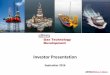 Investor Presentation - Keppel Corporation...Keppel Offshore & Marine 3 Leading designer, builder and repairer of high-performance mobile offshore drilling rigs. Offshore Trusted industry