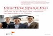 Courting China Inc - PwC · 2015-10-06 · Courting China Inc: Expectations, pitfalls and success factors of Sino-foreign business partnerships in China pwc.com.au Forming business