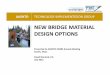 NEW BRIDGE MATERIAL DESIGN OPTIONSsp.bridges.transportation.org/Documents/SCOBS presentations 2012/TIG... · Rigidified FRP Arch Bridges (“Bridge in a Backpack”) Hybrid Composite