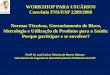 WORKSHOP PARA USUÁRIOS Convênio FNS/USP 2209/2008 … ISO … · Convênio FNS/USP 2209/2008 Normas Técnicas, Gerenciamento de Risco, Metrologia e Utilização de Produtos para