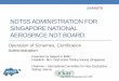 National Aerospace NDT Board€¦ · AEROSPACE NDT BOARD Operation of Schemes, Certification Administration ... •NDTSS Audits set of Specific Examination Questions developed by