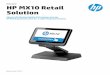 Data sheet HP MX10 Retail Solution - BarcodesInc · Data sheet | HP MX10 Retail Solution Adapt to the sales flow to meet customer needs and deliver an exceptional experience anytime,
