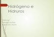 Hidrógeno e Hidruros - UNAMdepa.fquim.unam.mx/amyd/archivero/seminario2_27634.pdf · excepción de los gases nobles así como con metales débilmente electropositivos , en cambio