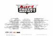 2012 - Kart Parts Depot.com · billet flywheels . clone o.h.v. billet flywheels. 14. billet lifters . animal lifters 4. ... caster/camber gauge 44 . cassettes, axle 32. catch tanks