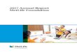 2017 MetLife Foundation Annual Report€¦ · Foundation Korea, Fundación MetLife México and MetLife in 2017. ... for retirement fund administrators—which collectively reach 21