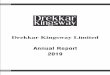 Annual Report 2019 - Drekkar Kingswaydrekkarkingsway.com/annual_report_2019.pdfDREKKAR KINGSWAY LIMITED Notice of Annual General Meeting Notice is hereby given that the 26th Annual