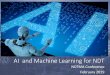 AI and Machine Learning for NDT · in the NDT Community The case for why this is important to the NDT community: • NDT service market, globally and USA: $8.5B / $3.4B respectively