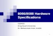 8086/8088 Hardware Specificationsfaculty.ksu.edu.sa/sites/default/files/part1_8088.pdf · The microprocessors 8086 and 8088 can be configured to work in two modes: The Minimum mode