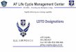 LDTO Designations - Defense Acquisition University · LDTO Designations AF Life Cycle Management Center Rapidly delivering war-winning capability Jeff Colpitts ... LDTO Selection