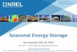 Seasonal Energy Storage - smart-cities-centre.orgsmart-cities-centre.org/wp-content/uploads/Kroposki-Seasonal_Energy_Storage.pdf3. “Seasonal thermal energy storage with heat pumps