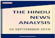 THE HINDU NEWS ANALYSIS · Topics for Mains Salient features of Indian Society, Diversity of India. Role of women and women’s organization, Keywords for UPSC Prelims and Mains For