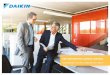 VRV, INTEGRATED CLIMATE CONTROL - Daikin · Concept The Daikin VRV Total Solution provides a single point of contact for the design and maintenance of your integrated climate control