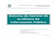 Sistema de Control de la Oficina de Información Pública · La función precisada en la Ley Federal de Trabajo, que tiene la Junta Local de Conciliación y Arbitraje del Distrito