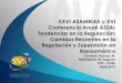 XXVI ASAMBLEA y XVI Conferencia Anual ASSAL Tendencias en ... · •Supervisión Basada en Riesgo (SBR) por Solvencia para la Industria Aseguradora • Supervisión Basada en Riesgo