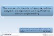 The research trends of graphene/bio- polymer composites as scaffold for tissue … · 2011-12-05 · The research trends of graphene/bio-polymer composites as scaffold for tissue