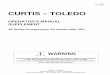 CURTIS – TOLEDO · Curtis – Toledo CURTIS – TOLEDO OPERATOR’S MANUAL SUPPLEMENT . AF Series Compressors VS models with VFD . ... AF rotary screw compressor series with variable