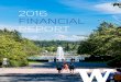 2016 FINANCIAL REPORTfinance.uw.edu/uwar/annualreport2016.pdf · 2017-01-12 · FINANCIAL REPORT 2016 / 1 The Board of Regents University of Washington: We have audited the accompanying