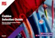 Cables Selection Guide - RS Components · Discover more at 3 Cables, glands & connectors from a leading global manufacturer AWG - American Wire Gauge. A widely accepted measure of