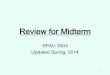 Review for Midterm - University of Texas at DallasMinimal pair • Two words that have exactly the same phonemes except one. • Minimal pairs are useful for determining which sounds