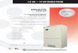 UltraLITE ELU Brochure · 2019-11-13 · UltraLITE one of the most versatile and dependable lighting inverter systems ... • Rapid recharge, per UL 924 requirements. ... Manual System