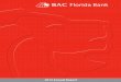 2013 Annual Report - BACFlorida2013 Annual Report BAC Florida Investments, a subsidiary of BAC Florida Bank, is a broker-dealer incorporated in the State of Florida since 1986. It