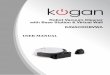 Table of Contents - Kogan.com · Clean any waste paper or small particles from the dust brush directly. Rotate the brush carefully and cut with scissors, or pull hair, string or other