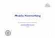 Mohammad Hossein Manshaei manshaei@gmail.com 1393 · existing fixed networks: 1. ... US cities (1 antenna per city…) • 1976 Bell Mobile Phone service for NY city • 1979 NMT
