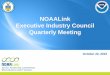 NOAALink Executive Industry Council Quarterly Meeting · EUMETSAT in the mid-morning orbit; NOAA in the early afternoon orbit ... Software Defined Storage White Box Switching One