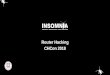 Router Hacking CHCon 2018 - insomniasec · 2020-03-09 · Router Hacking CHCon 2018. Router Hacking 19/11/2018 $ whoami ... Motivation Huawei HG659 for iptables access to redirect