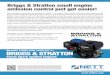 Briggs & Stratton small engine emission control just …...Briggs & Stratton small engine emission control just got easier! Nett Technologies manufactures and distributes the BlueCAT