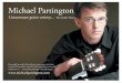 Michael Partington€¦ · Michael Partington Consummate guitar artistry… Th e Seattle Times One could sense that this performer pays a great attention to detail. Every phrase seemed