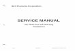 SERVICE MANUAL - Frank's Hospital Workshopinterest · 4 service manual warranty the v.i.p. bird gold and v.i.p. bird sterling systems are warranted to be free from defects in material