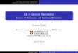 L114 Lexical Semantics - University of CambridgeL114 Lexical Semantics Session 7: Antonymy and Sentiment Detection Simone Teufel Natural Language and Information Processing (NLIP)