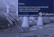 Eskompmg-assets.s3-website-eu-west-1.amazonaws.com/170905... · 2017-09-07 · Identified Strategic Risk Finance 1. Reducing electricity demand leading to reducing revenue •DTI