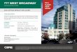 777 WEST BROADWAY FULL - LoopNet...Personal Real Estate Corporation geoff.donelly@cbre.com 604.662.5130 LEASING ENQUIRIES 777 WEST BROADWAY VANCOUVER, BRITISH COLUMBIA AAA OFFICE SPACE