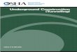 OSHA 3115 Underground Construction (Tunneling) · Underground Construction (Tunneling) OSHA 3115-06R 2003. This informational booklet provides a general overview of a particular topic